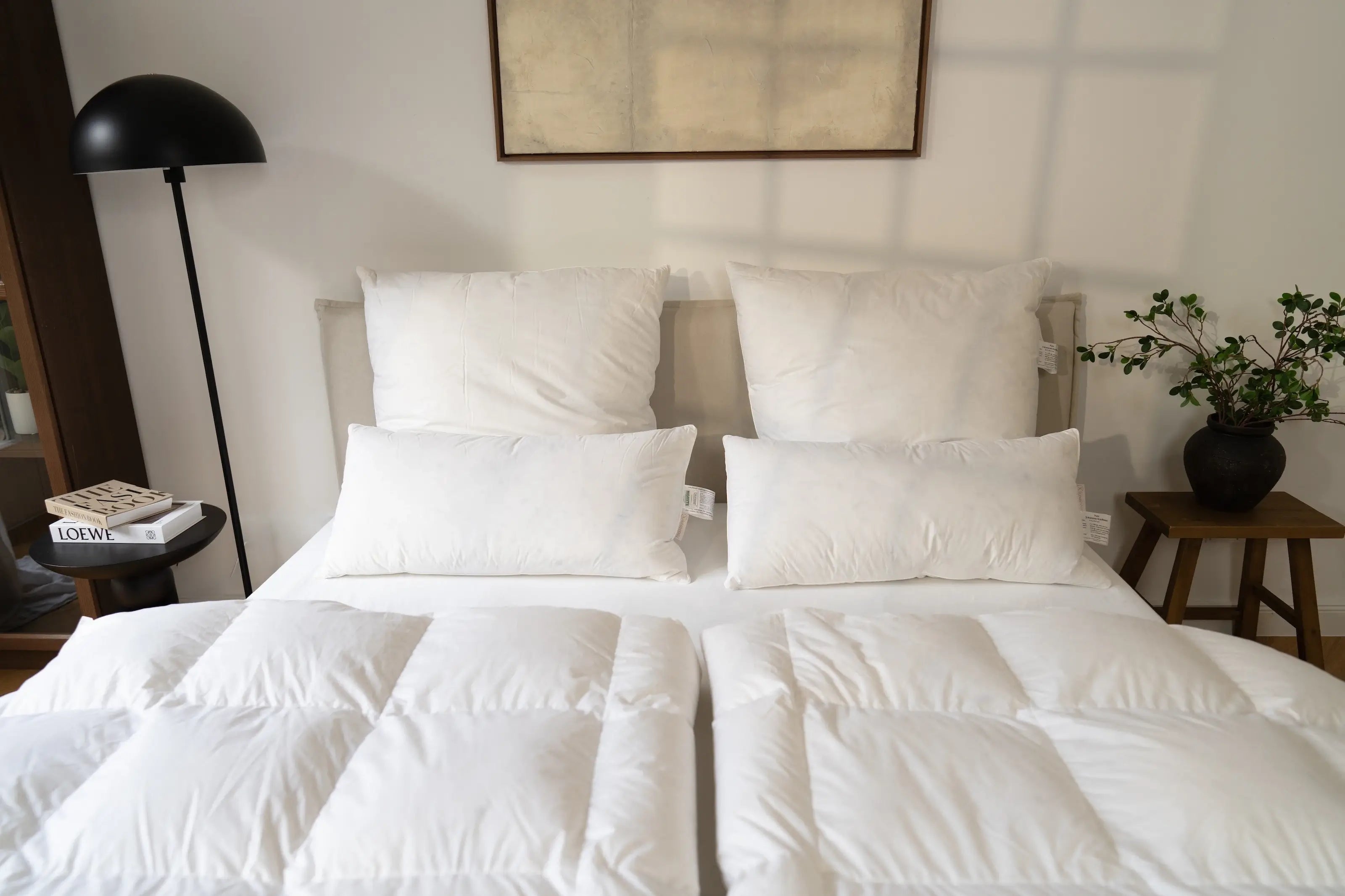 3-Kammer-Kopfkissen von Luxecosy – Perfekte Balance aus Komfort und Stützkraft