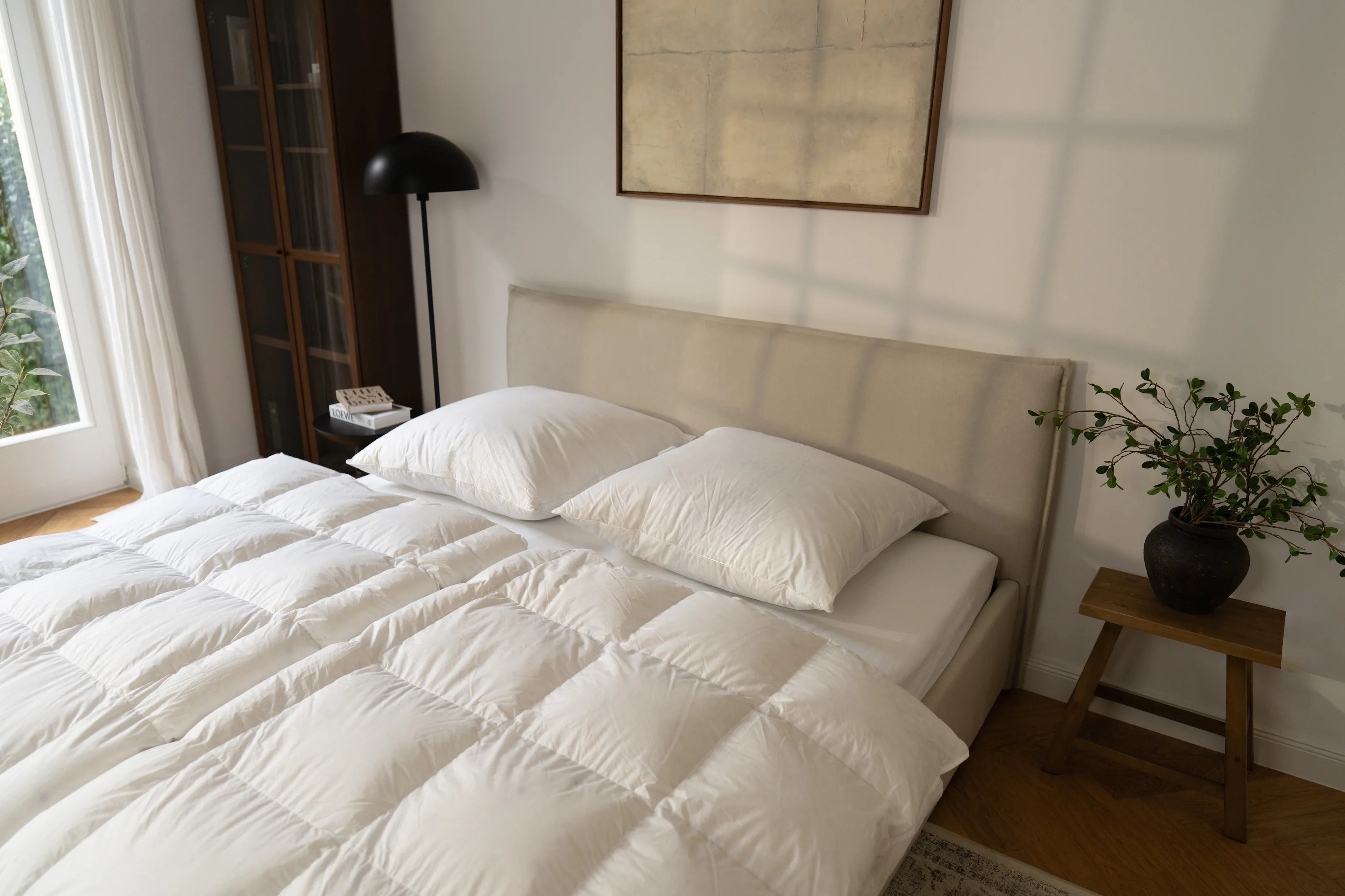 Daunenkissen 80x80 cm – Großzügiger Komfort für entspannte Nächte