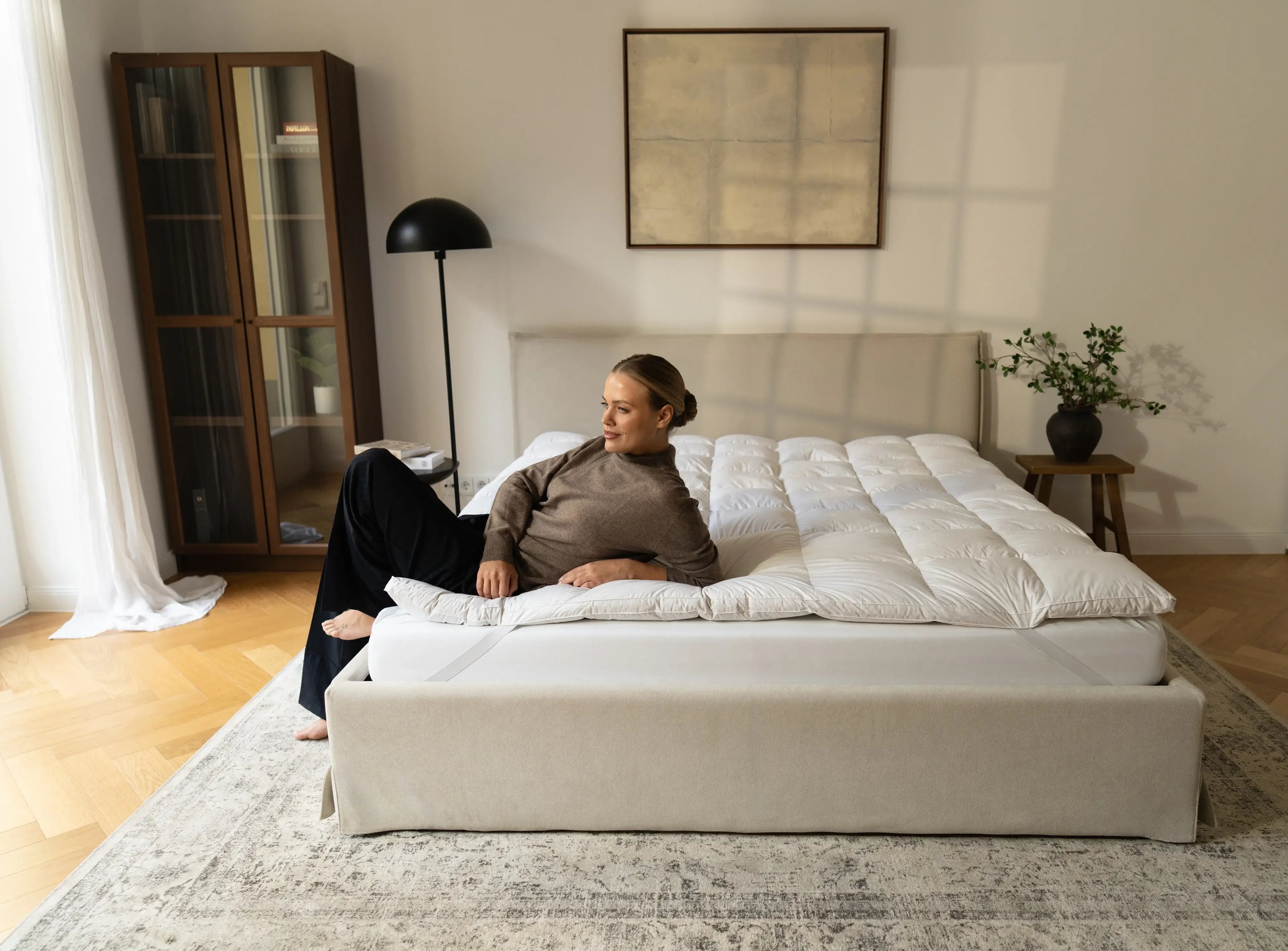 Daunen Topper & Feder Topper von Luxecosy