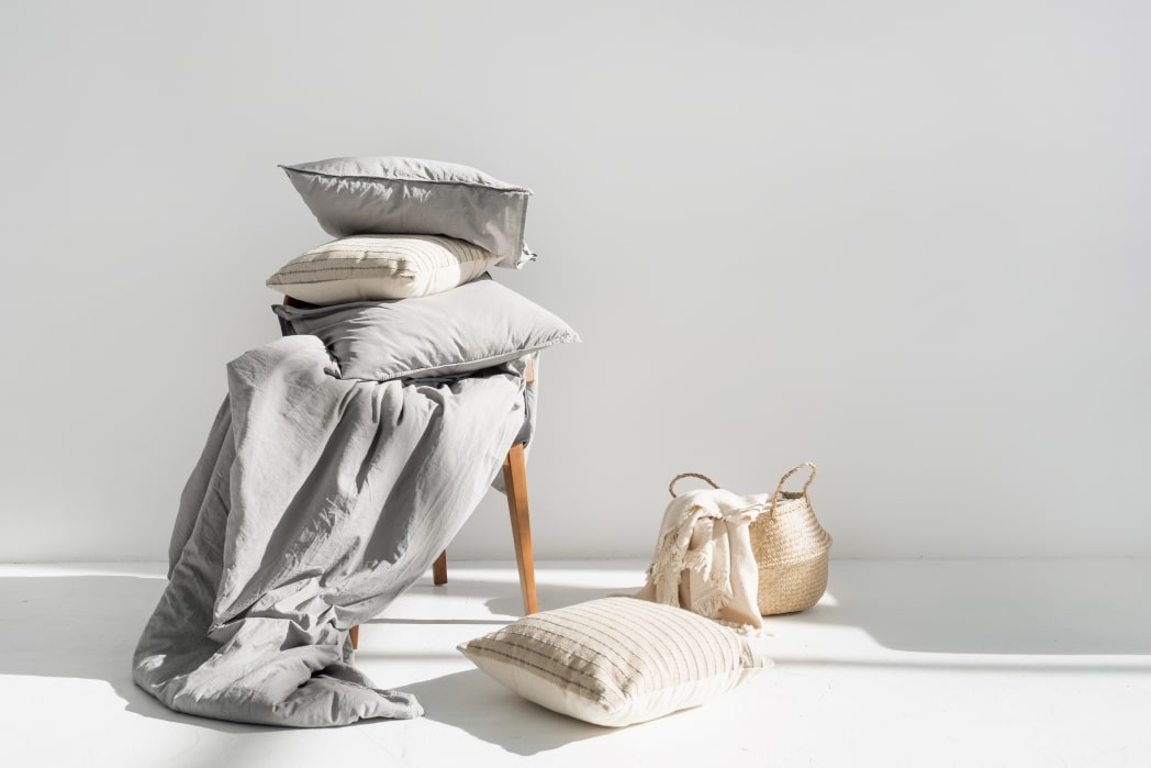 Die Luxus Leinenbettwäsche von Luxecosy aus bestem Leinen und hergestellt in Deutschland Made in Germany.