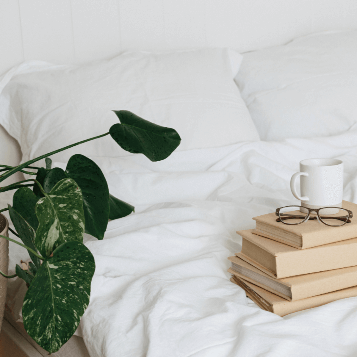 Luxecosy Bio-Baumwoll-Bettwäsche Weiß aus GOTS-zertifizierter Baumwolle – aus nachhaltiger Produktion, hautfreundlich und luxuriös weich. Umweltfreundliche Wahl für erholsamen Schlaf.