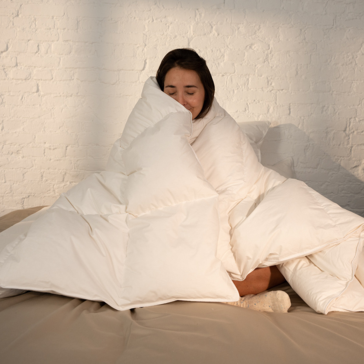 Couverture douillette en microfibre PrimaloftBio®