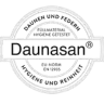 Logo Daunasan – hygienisch saubere und schadstoffgeprüfte Daunen