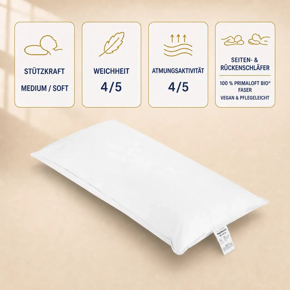 Cosy PrimaloftBio® Mikrofaser Kissen