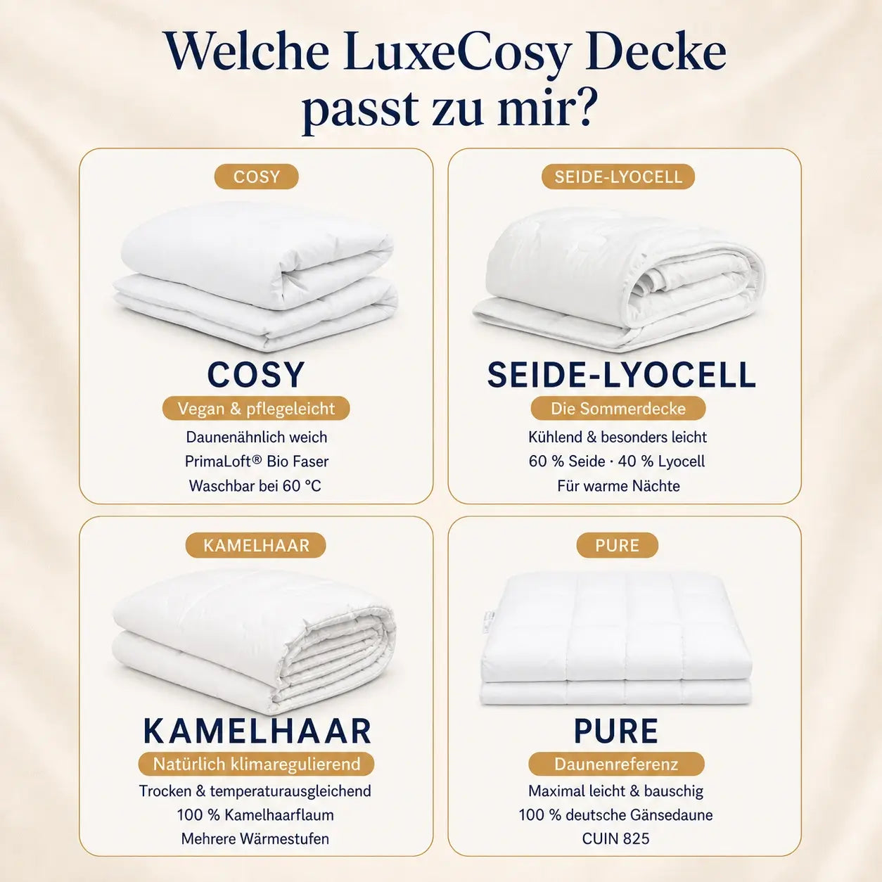 Seiden Lyocell Sommerdecke