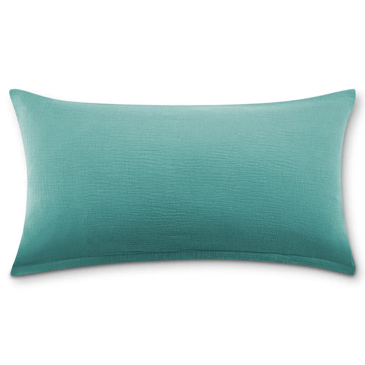 Musselin Kissenbezug 40x80 cm in Mint von Luxecosy