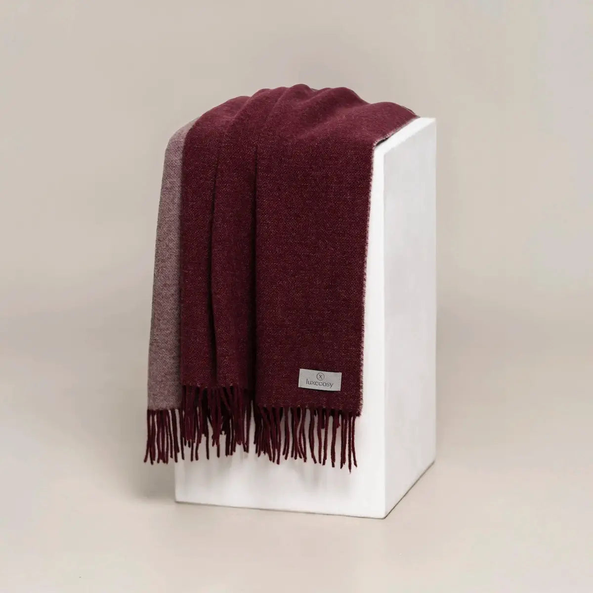 Wolle Kaschmir Plaid 150x200 cm